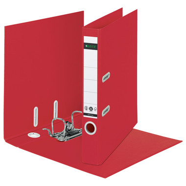 LEITZ Ordner Recycle 5cm 1019-00-25 rot A4
