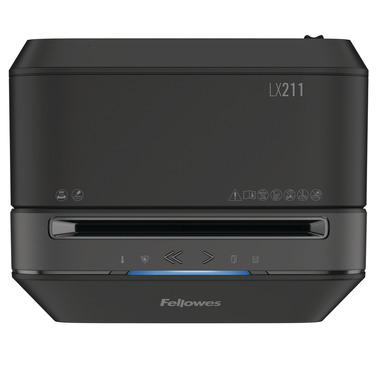 FELLOWES Distruggi docum. Powershred 5104101 LX211, nero, P-5, 23lt