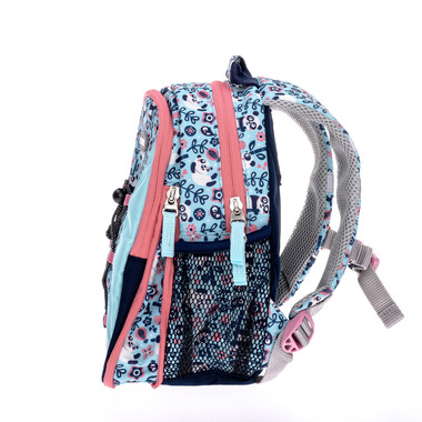 FUNKI Kinder-Rucksack türkis 6022.02 Happy Panda 28x25x11cm