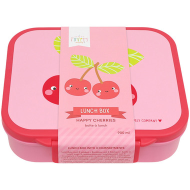ALLC Lunchbox 17x5x18cm LBHCPI61 Happy Cherries