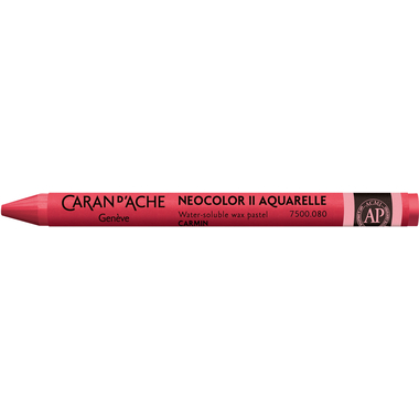 CARAN D'ACHE Crayons de cire Neocolor II 7500.080 carmin