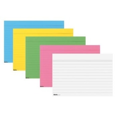 BIELLA Cartes-fiches ligné 30 A7 23073000U blanc 100 pcs.
