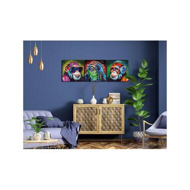 Schipper Dipingere con i numeri I 3 scimmie