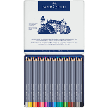 FABER-CASTELL Goldfaber acquerello 114624 24x