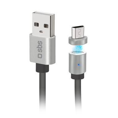 Magnetisches USB 2.0 und Micro USB Ladekabel