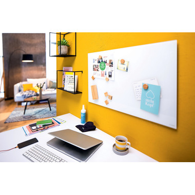 SIGEL Glass Aimantboard GL211 blanc 1200x900x15mm