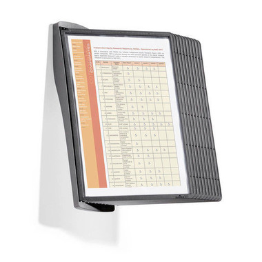 DURABLE Plaque-pochettes SHERPA A4 560637 graphite