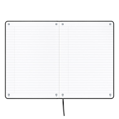 OXFORD Signature Notizbuch 400154945 A5, liniert 80 Blatt, blau