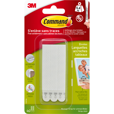 3M Command Tapis roulant M 17207 - 5,4 kg 4 pcs.