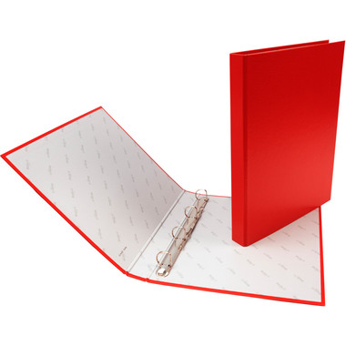 BIELLA Ringbuch Ringo-Plast 3cm 43444245U rot 4-Ring A4+