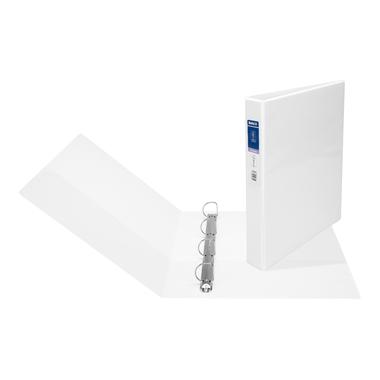 BIELLA Cart.anelli CreativeXL#1 6cm 44744001U bianco, 4-anelli, tasca A4