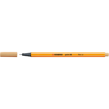 STABILO Fineliner Point 88 0.4mm 88/88 ocker hell