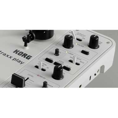 Korg Tourne-disque handytraxx play Argenté