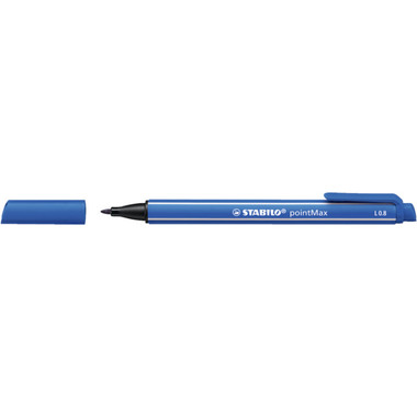 STABILO Fineliner PointMax 0.8mm 488/32 ultramarin blau