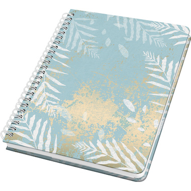 JOLIE Spiralbuch Heavenly Leaves A5 JN614 dots 240 Blatt