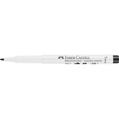 FABER-CASTELL Marqueurs textiles 1mm 159502 noir
