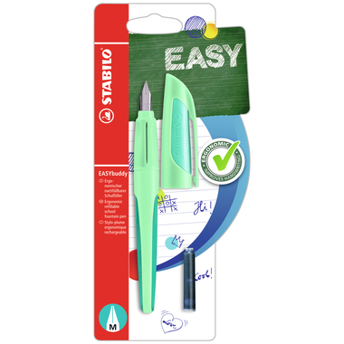 STABILO Füllhalter EASYbuddy M B-58776-5 minze
