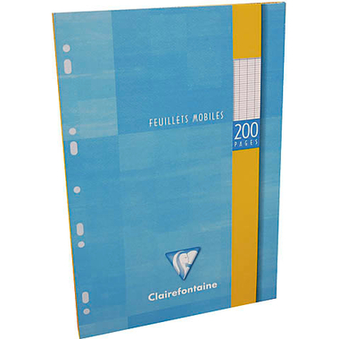 CLAIREFONTAINE Feuille perforée classeur A4 1732 5 mm quadrillé 50 pcs.