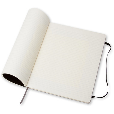 MOLESKINE Notizbuch Soft XL 722-3 liniert schwarz