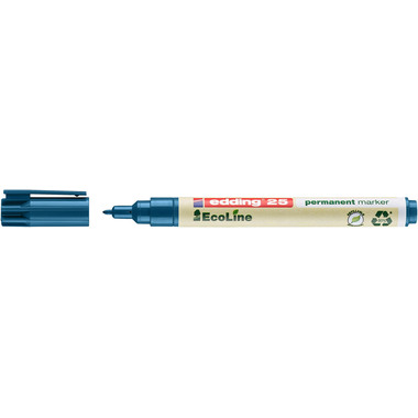 EDDING Permanent Marker 25 EcoLine 25-3 blu