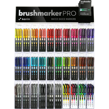 KARIN Brush Marker PRO 27C14 Display 360 Stück