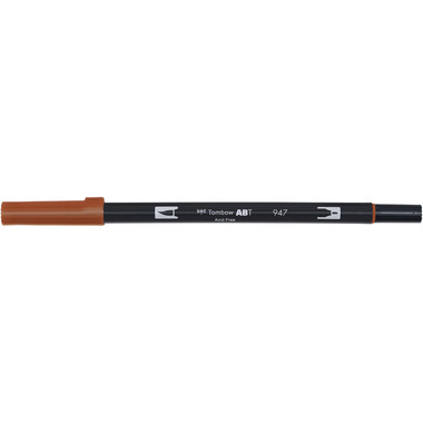 TOMBOW Dual Brush Pen ABT 947 burnt sienna