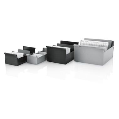 STYRO Schedario trasversale A4 30-432.85 grigio