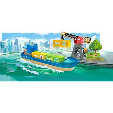 Hape Cargo Ship + Crane