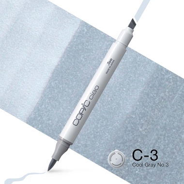 COPIC Marker Ciao 2207513 C-3 - Cool Grey No.3