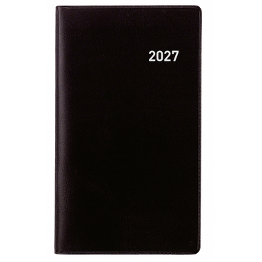 BIELLA Planer Paris 2027 851512020027U 1M/2S schwarz ML 7.5x12.6cm