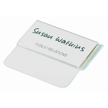 DURABLE Namensschild 812019 40x75mm 25 Stück