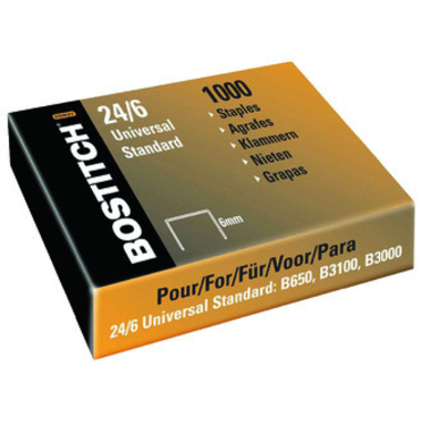 BOSTITCH Graffette 24/6 mm 2461MGAL 1000 pezzi