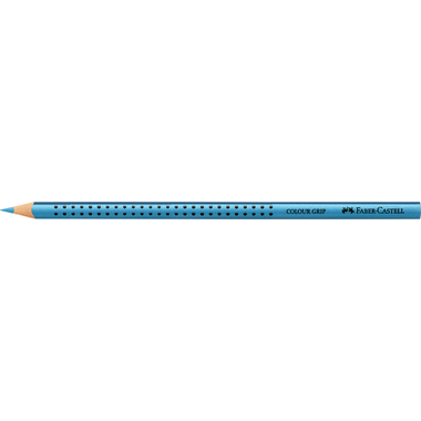FABER-CASTELL Crayon de couleur Grip 112486 bleu metallic