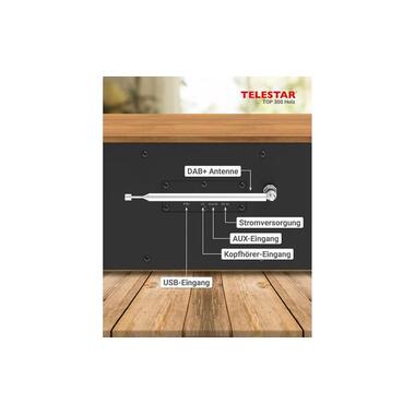 Telestar Radio Internet TOP 300 Brun