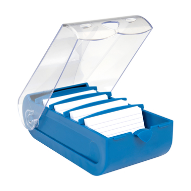 BIELLA Schedario Bunny Box A8 20885105U blu 10x6.2x19.5cm