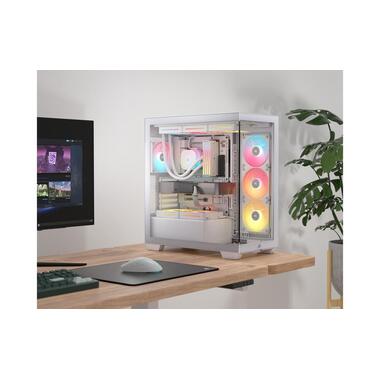 Corsair Case per PC 3500X LX-R RGB Bianco