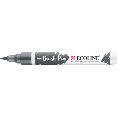 TALENS Ecoline Brush Pen 11507060 dunkelgrau