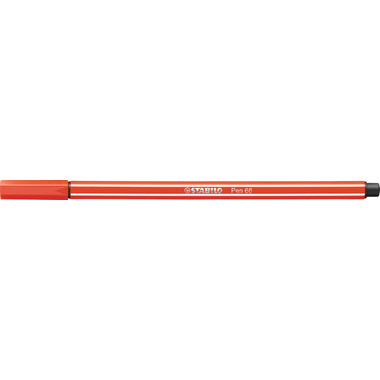 STABILO Stylo Fibre Pen 68 1mm 68/40 rouge