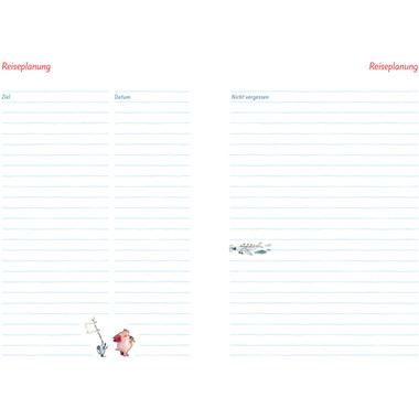 HEYE Familienagenda H. Heine 2026 21512+26 1W/2S DE 15.2x23.2cm