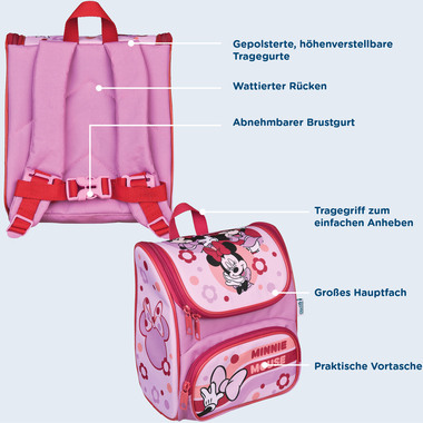 SCOOLI Kindergarten Rucksack Cutie MIUZ8243 Minnie Mouse
