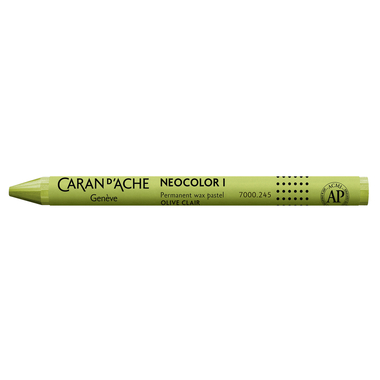 CARAN D'ACHE Pastelli a cera Neocolor 1 7000.245 oliva chiaro