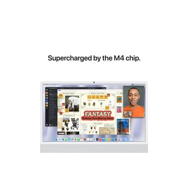 Apple iMac 24" M4 10C GPU / 1 TB / 24 GB Silber