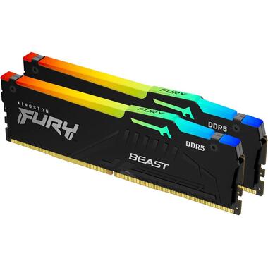 Kingston DDR5-RAM FURY Beast RGB EXPO 6000 MHz 2x 32 GB