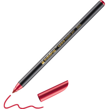 EDDING Faserschreiber 1200 1-3mm 1200-72 rot