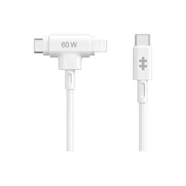 HYPER USB-Ladekabel Hybrid-Silicone USB-C - Lightning 1.5 m