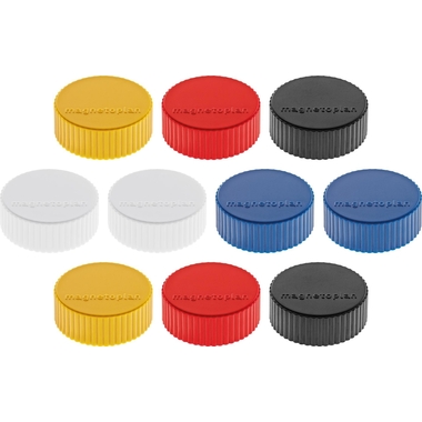 MAGNETOPLAN Magnet Discofix Magnum 34mm 1660010 assortiert ca. 2 kg 10 Stk.