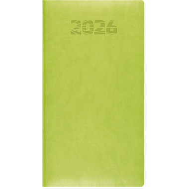 SIMPLEX Agenda Simply Flex 2026 6950J3.26 1S/2P vert cl. ML 8.4x15.3cm