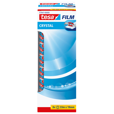 TESA Crystal Tape 19mmx33m 579470000 8 pcs.