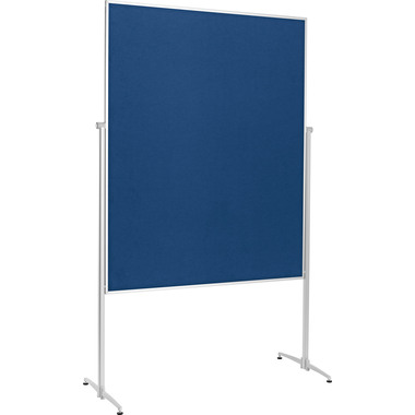 MAGNETOPLAN DesignTableau de Présent. Evo+ 1151103 Feutre, bleu 1200x1500mm