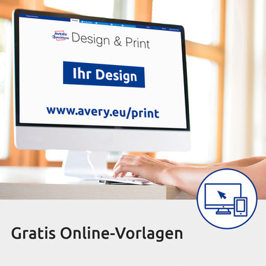 AVERY ZWECKFORM Etiquettes dorsale 61x192mm L4761-25 blanc 120 pcs./25 + 5 flls.